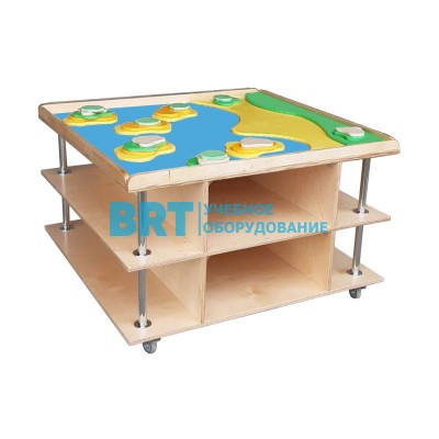 Игровой ландшафтный стол Счастливое детство