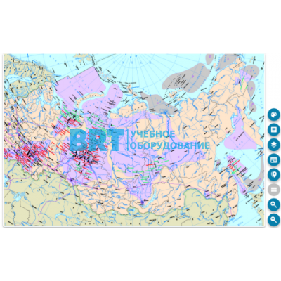 Интерактивные карты. География России. 9 класс. Хозяйство России