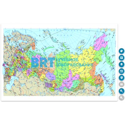 Интерактивные карты. География России. 9 класс. Хозяйство России